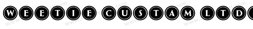 Weetie Custam ltd字体转换